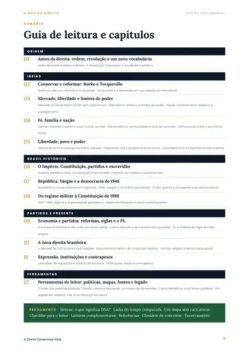 Sumário do livro